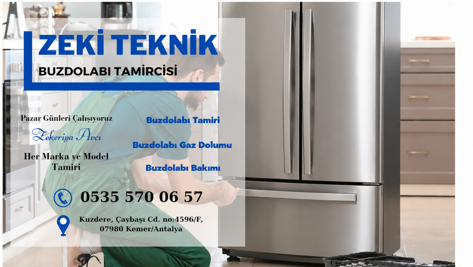 Kemer Buzdolabı Servisi